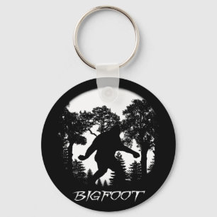 Bigfoot Silhouette Sleutelhanger
