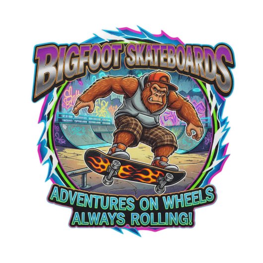 Bigfoot Skateboards-Adventure On Wheels Skateboard