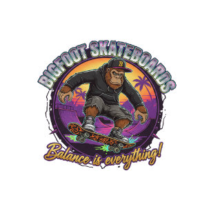 Bigfoot Skateboards-Evenwicht is Alles Skateboard