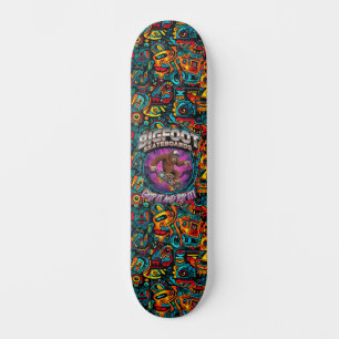 Bigfoot Skateboards-Grip het en rijt het Skateboard