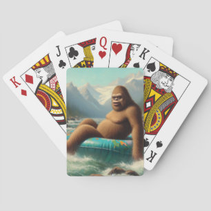 Bigfoot-slang Pokerkaarten