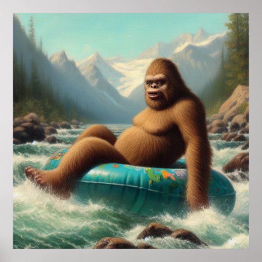 Bigfoot-slang Poster (Voorkant)