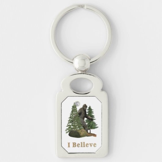 Bigfoot Sleutelhanger (Voorkant)