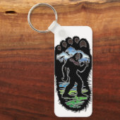 Bigfoot Sleutelhanger (Voorkant)