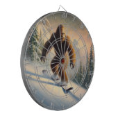 Bigfoot Snowboarding Dartbord (Voorkant Links)