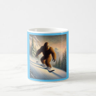 Bigfoot Snowboarding Koffiemok
