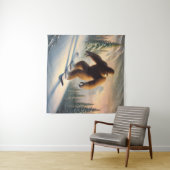 Bigfoot Snowboarding Wandkleed (In Situ (horizontaal))