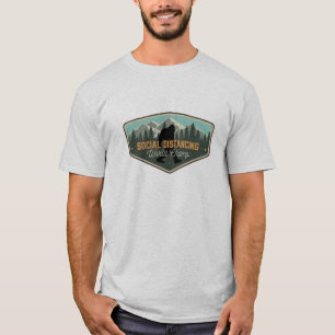 Bigfoot Social Distancing World Champ T-shirt