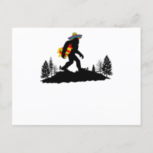 Bigfoot Sombreo Pinata, Cinco De Mayo Sasquatch Briefkaart
