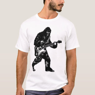 Bigfoot speelgoedgitaar Electric Guitar Sasquatch T-shirt