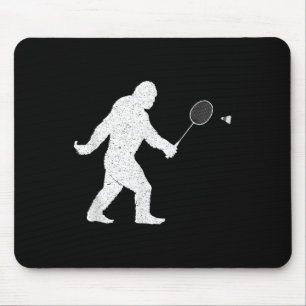 Bigfoot spelen Badminton Shuttle Funny Badminton Muismat