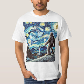 Bigfoot-Sterrennacht T-shirt