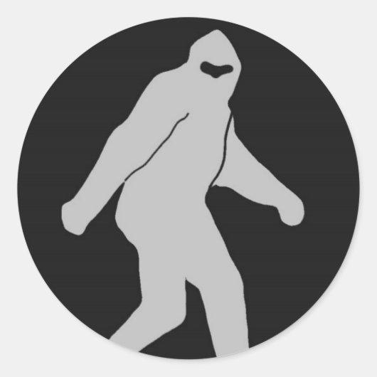 Bigfoot Sticker (klein) (Voorkant)