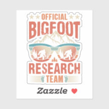 Bigfoot Sticker - Officiële Bigfoot onderzoeksteam