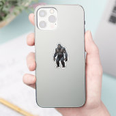 Bigfoot-sticker Sticker (Telefoon)