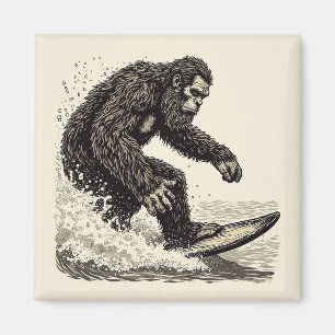 Bigfoot surfen magneet
