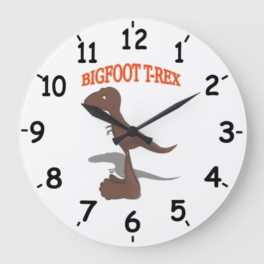 Bigfoot T-Rex Grote Klok (Voorkant)