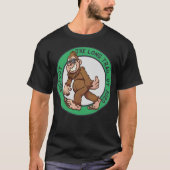 Bigfoot | T-shirt Sasquatch (modifiable) (Devant)