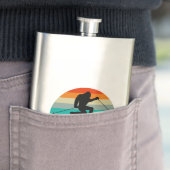 Bigfoot Telemark Skiing Rainbow Flacon (Voorbeeld)