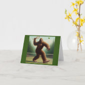 Bigfoot Tennis Kaart (Gele Bloem)