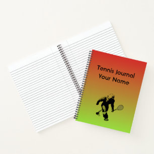 Bigfoot Tennis Spiral Notebook Notitieboek