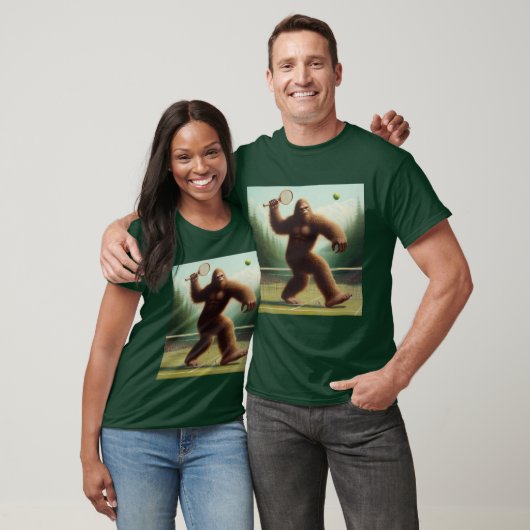 Bigfoot Tennis T-shirt (Unisex)
