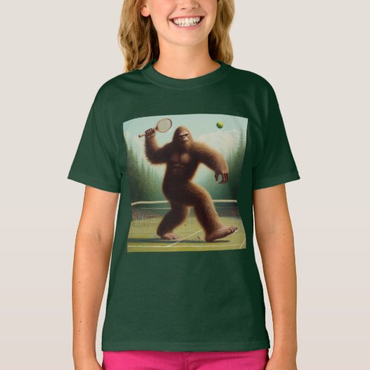 Bigfoot Tennis T-shirt (Voorkant)