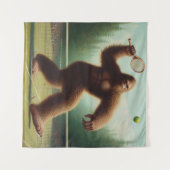 Bigfoot Tennis Wandkleed (Voorkant (horizontaal))