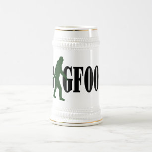Bigfoot text & green squatch graphic bierpul