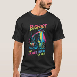 Bigfoot The Easter Bunny Men's Tee Sasquatch  T-shirt