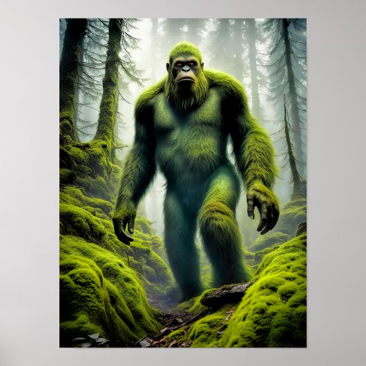 Bigfoot, The Green Machine - 12 x 16 Poster (Voorkant)