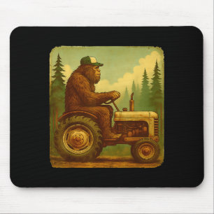 Bigfoot-tractor-boerendesign voor mannen die boere muismat