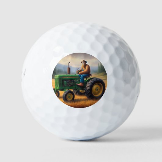 Bigfoot Tractor Golfballen (Voorkant)