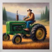 Bigfoot Tractor Poster (Voorkant)