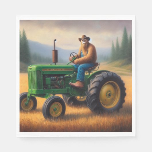Bigfoot Tractor Servet (Voorkant)
