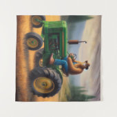 Bigfoot Tractor Wandkleed (Voorkant (horizontaal))