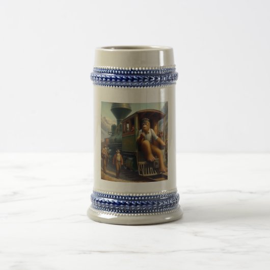 Bigfoot Train Engineer Bierpul (Center)