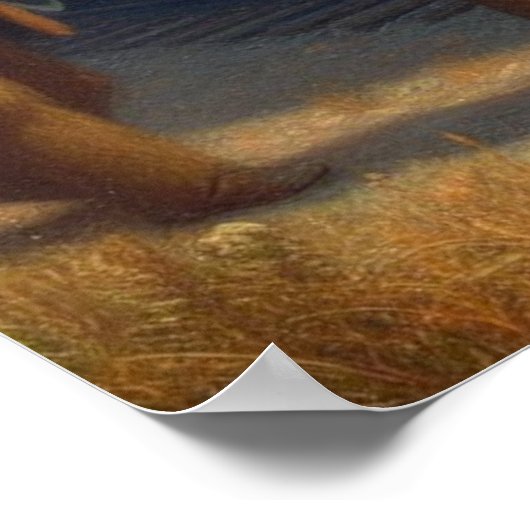 Bigfoot Train Engineer Poster (Hoek)