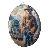 Bigfoot Truck Driver Dartbord (Voorkant Rechts)