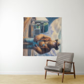 Bigfoot Truck Driver Wandkleed (In Situ (horizontaal))