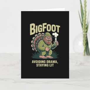 Bigfoot Turkije Bong Drama Vermijden Blijven Lit T Kaart