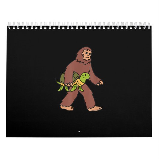 Bigfoot Turtle Pet Kalender (Hoes)
