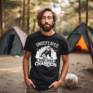 Bigfoot - Undefeated Hide & Seek Champion T-shirt