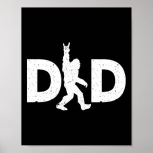 Bigfoot Vaderdag Poster