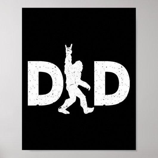 Bigfoot Vaderdag Poster (Voorkant)