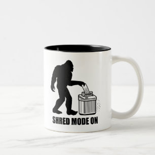 Bigfoot Versnipper Modus Aan Tweekleurige Koffiemok
