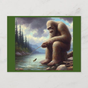 Bigfoot Vist Briefkaart
