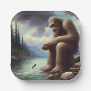 Bigfoot Vist Papieren Bordje