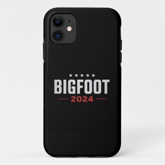 Bigfoot voor President USA Elections 2024 Case-Mate iPhone Case (Achterkant)