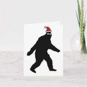 Bigfoot Vrolijke Squatchmas! Feestdagen Kaart